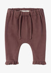 LIL ATERIER PANTALONE ROSE BROWN