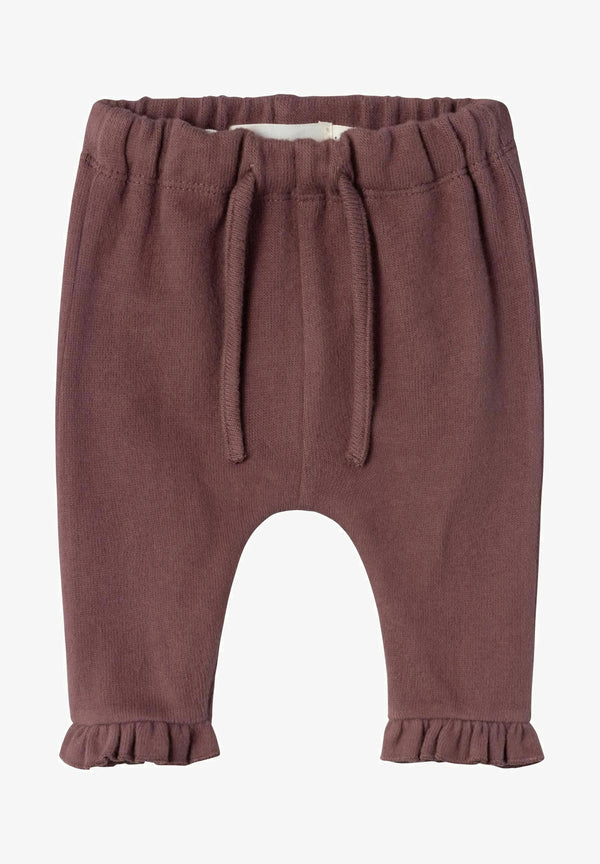 LIL ATERIER PANTALONE ROSE BROWN