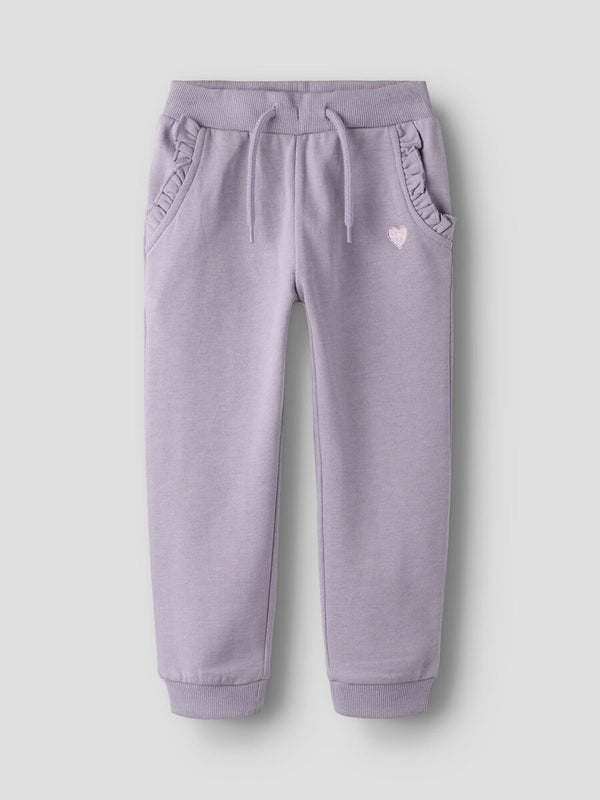 NAME IT PANTALONE FELPA LAVANDER GRAY