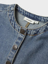 LIL ATELIER camicia Medium Blue Denim