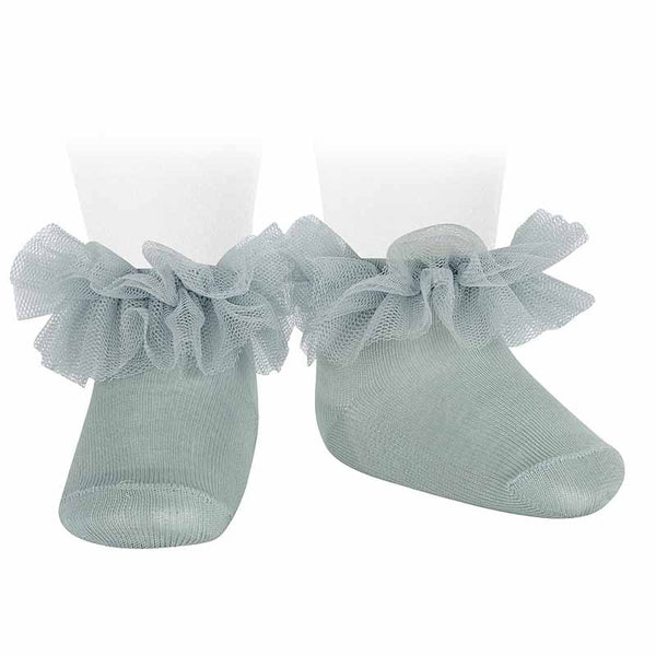 CONDOR CALZINO CORTO TULLE BRUMA