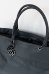 BAMBOOM Tote Bag in recycled Textile - Shoulder strap - zip closure + extra snap hook closure - 35 x 53 x 25cm