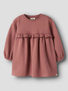 LIL ATELIER ABITO FELPA WITHERED ROSE