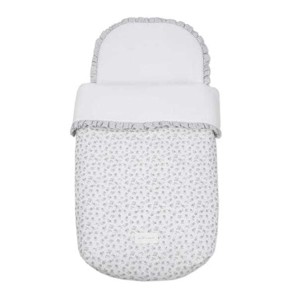 PASITO A PASITO SACCO NANNA LITTLE BLOOM FLOWER GREY TOG 2.5