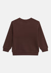 NAME IT MAGLIA FELPATA FRENCH ROAST