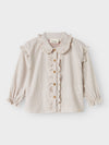 LIL ATELIER CAMICIA PASTEL PARCHMENT