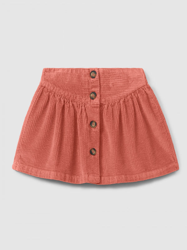 LARANJINHA GONNA VELLUTO A COSTE FUCSIA I6717J19
