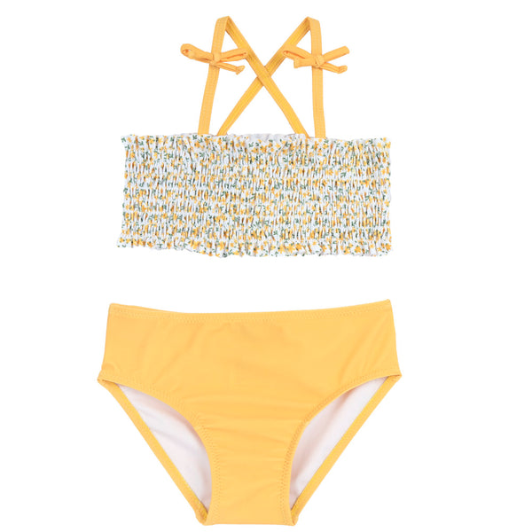 CHICCO COSTUME DA BAGNO 2 PEZZI GIALLO