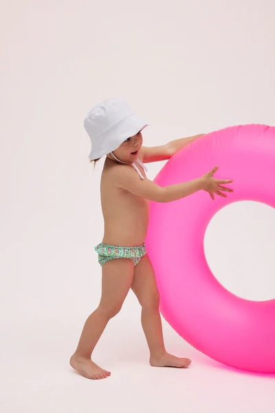YSABEL MORA CAPPELLO SPIAGGIA ONDULATO BIANCO