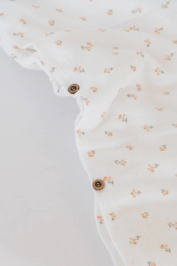 BAMBOOM COPRIPIUMINO LETTINO CON FEDERA ROSESHIP