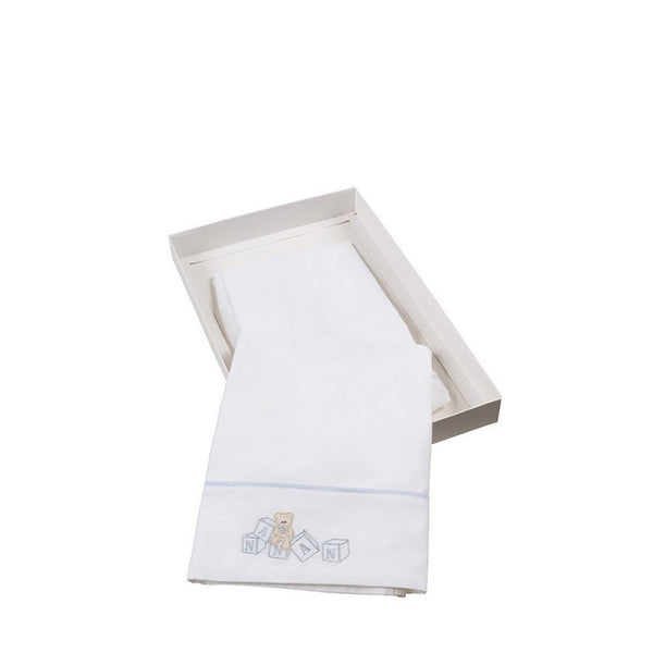 NANAN SET LENZUOLA LETTO 3PZ DADINI AZZ