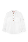 BOBOLI CAMICIA LINO BIANCA