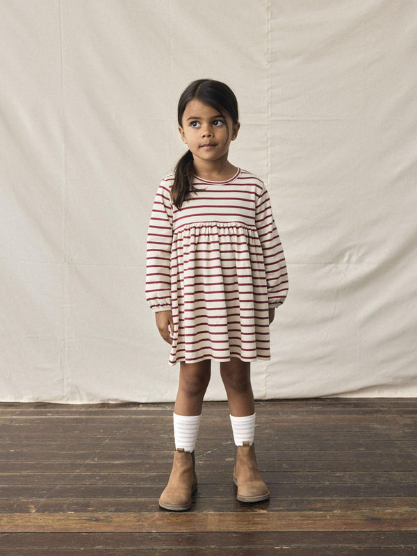 LIL ATELIER ABITO TURTLEDOVE/RED