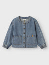 LIL ATELIER camicia Medium Blue Denim