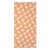 SWIMESSENTIAL Telo mare in microfibra - ARANCIO-SEA STARS 135X65