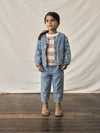 LIL ATELIER camicia Medium Blue Denim