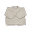 PASITO A PASITO SET MAGLIA IN TRICOT + CULOTTE + BODY BAMBULA BEIGE 0-1 MESE