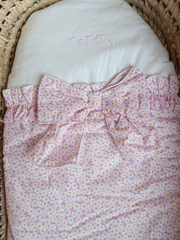 NANAN COPERTA FANTASIA MARGHERITE LILLA CON FIOCCO