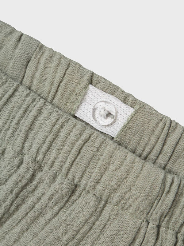 LIL ATELIER PANTALONI CORTI SEAGRASS