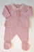 PECESA COMPLETO FILO COTONE 100% ROSA ANTICO