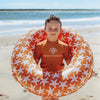 SWIMESSENTIAL Salvagente - Arancione - Stella Marina 90CM