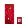 SWIMESSENTIAL Telo mare in microfibra - Rosso - Granchio - 135 x 65 cm