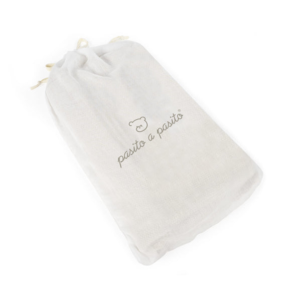 PASITO A PASITO COPERTA PER NEONATI IN TRICOT BEIGE