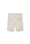 BOBOLI BERMUDA LINO BEIGE