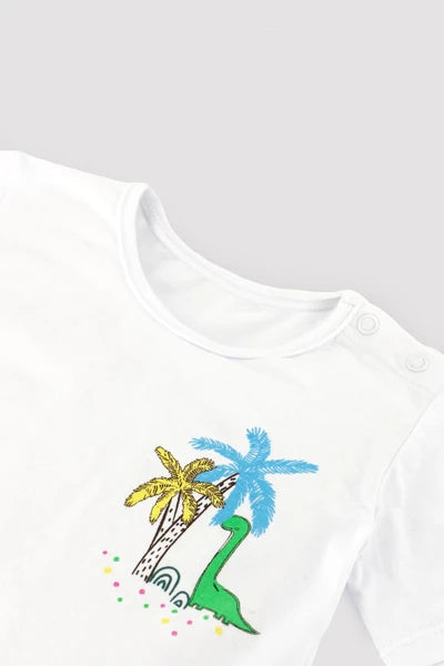 YSABEL MORA COMPLETO MAGLIA+COSTUME 97099 PALMA E DINOSAURO