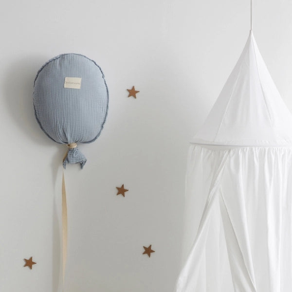 BIMBIDREAMS CUSCINO A GLOBO 30X40 GLO MATALASE MAT AG BLU
