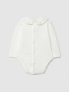 LARANJINHA BODY CON COLLETTO RICAMATOI6576M35