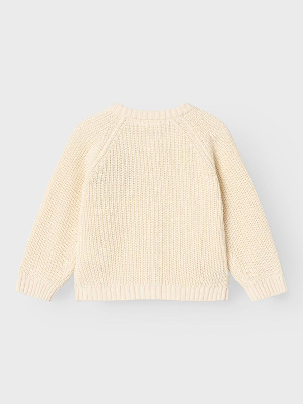 LIL ATELIER CARDIGAN BIRCH