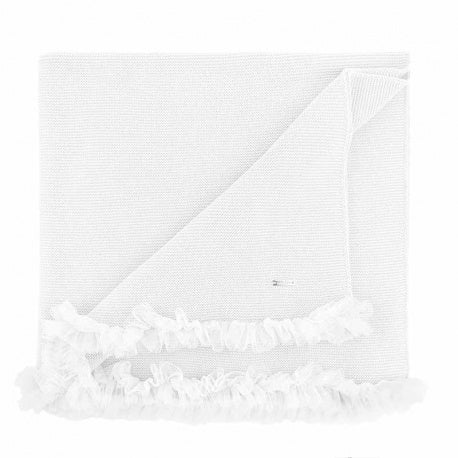 CONDOR SCIALLE TULLE BIANCO