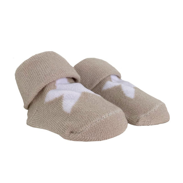 NANAN CALZINI C/STELLA BEIGE