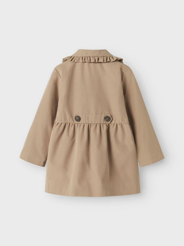 NAME IT TRENCH Savannah Tan
