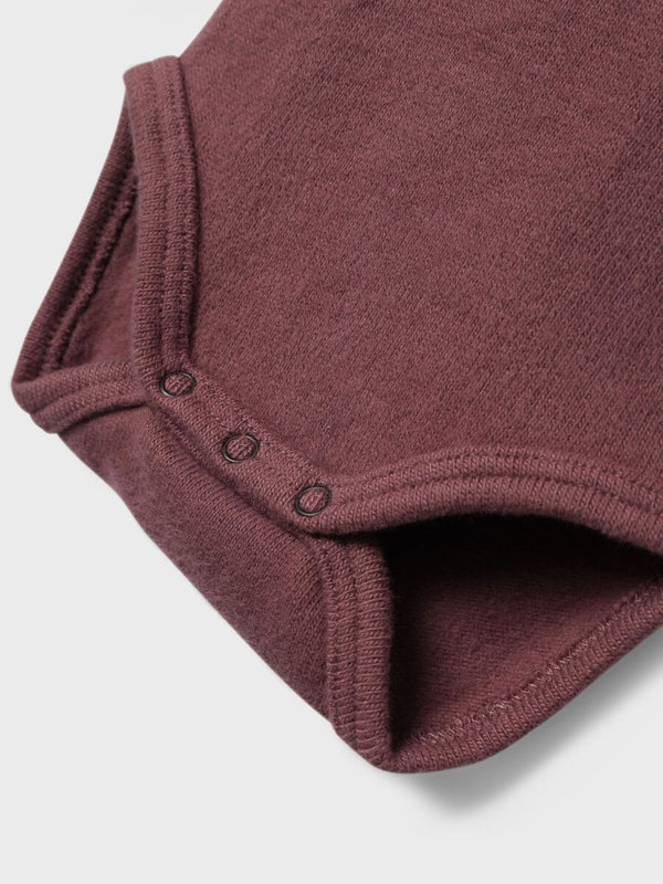 LIL ATELIER BODY MANICA LUNGA ROSE BROWN