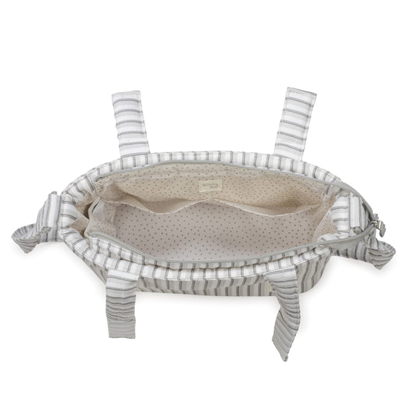 WALKING MUM CROSSBODY BAG BOTTON STRIPS