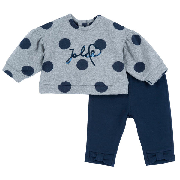 CHICCO COMPLETO PUNTO MILANO MAGLIA E PANTALONE