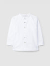 LARANJINHA CAMICIABIANCA CON COLLETTO ALLA COREANA CI523