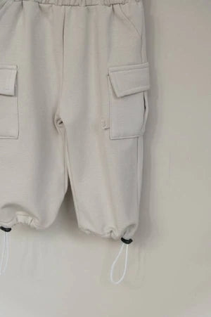 BAMBOOM PANTALONI CARGO COMFY SAND