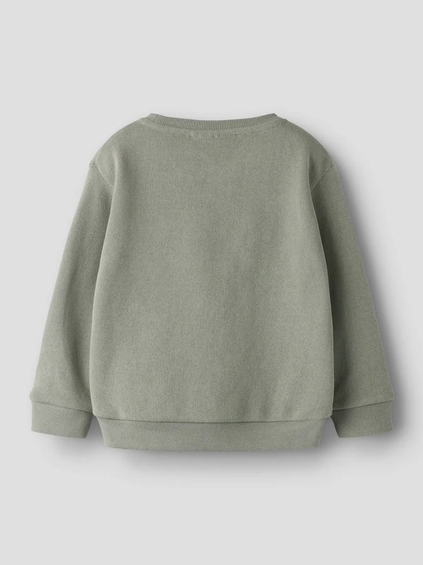 NAME IT MAGLIA FELPATA SHADOW