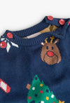 BOBOLI Tutina tricot per neonati NATALIZIA