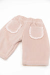 BAMBOOM Pants curderoy ampio - VINTAGE PINK 341