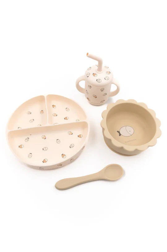 BAMBOOM SET PAPPA DINNER SET FISHES