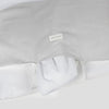 PASITO A PASITO PIUMINO PER CULLA + LENZUOLO CON ANGOLI + CUSCINO 90X50 CM LITTLE BLOOM VICHY GRIGIO TOG 2,5