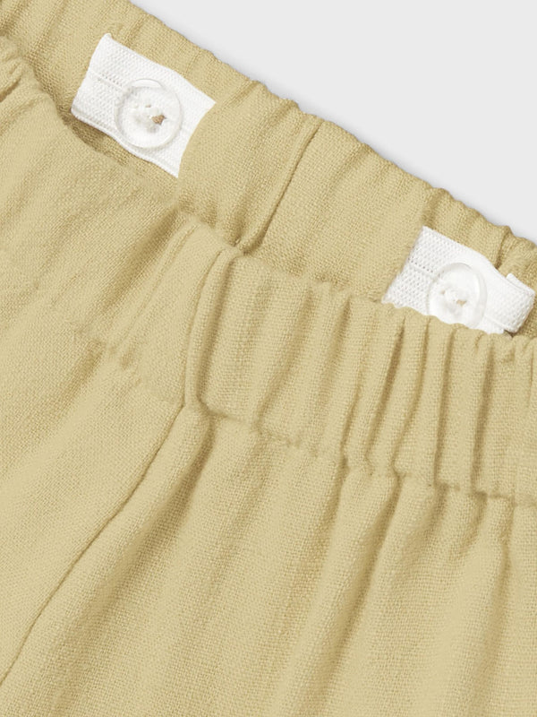 LIL ATELIER PANTALONE GIALLO SABBIA