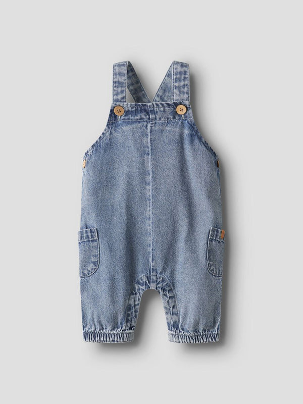 LIL ATELIER SALOPETTE MEDIUM BLUE DENIM