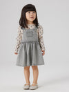 NAME IT SALOPETTE JEANS LIGHT GREY DENIM