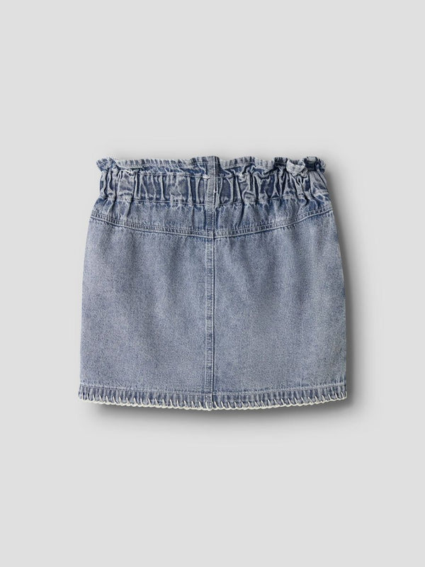 LIL ATELIER GONNA MEDIUM BLUE DENIM