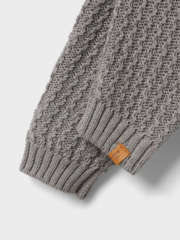 LIL ATELIER PANTALONI ULTIMATE GREY